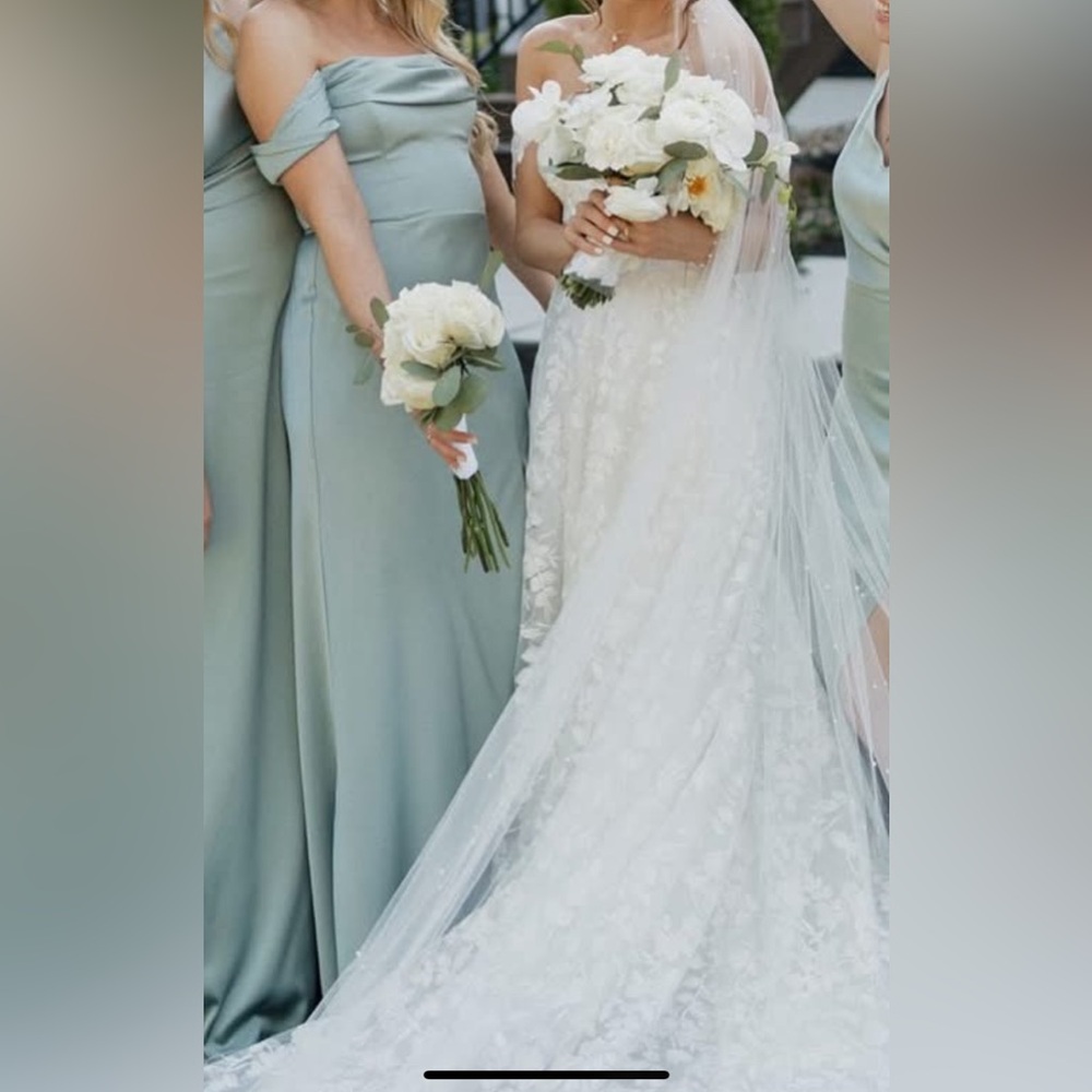 Birdy Grey Strapless Sage Dress